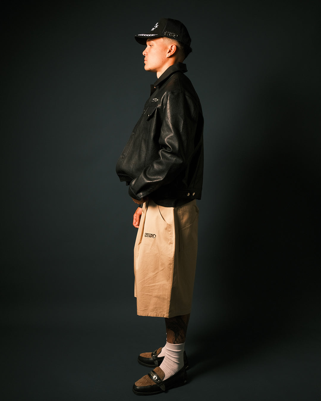 WMO OG Leather Jacket - Black