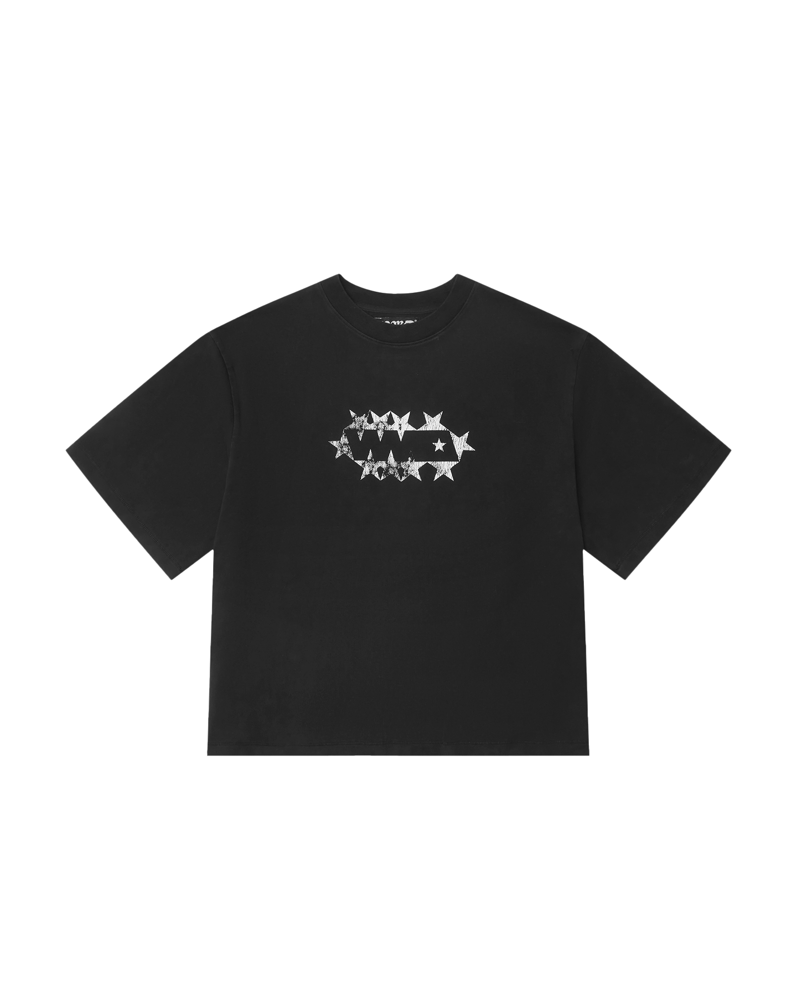 Star Logo Tee - Washed Black