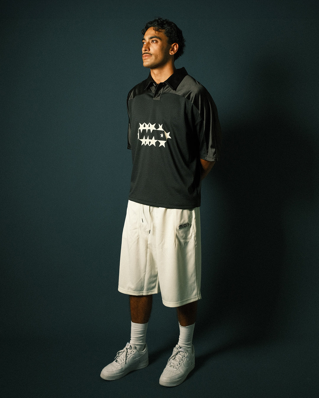 WMO Mesh Polo - Black