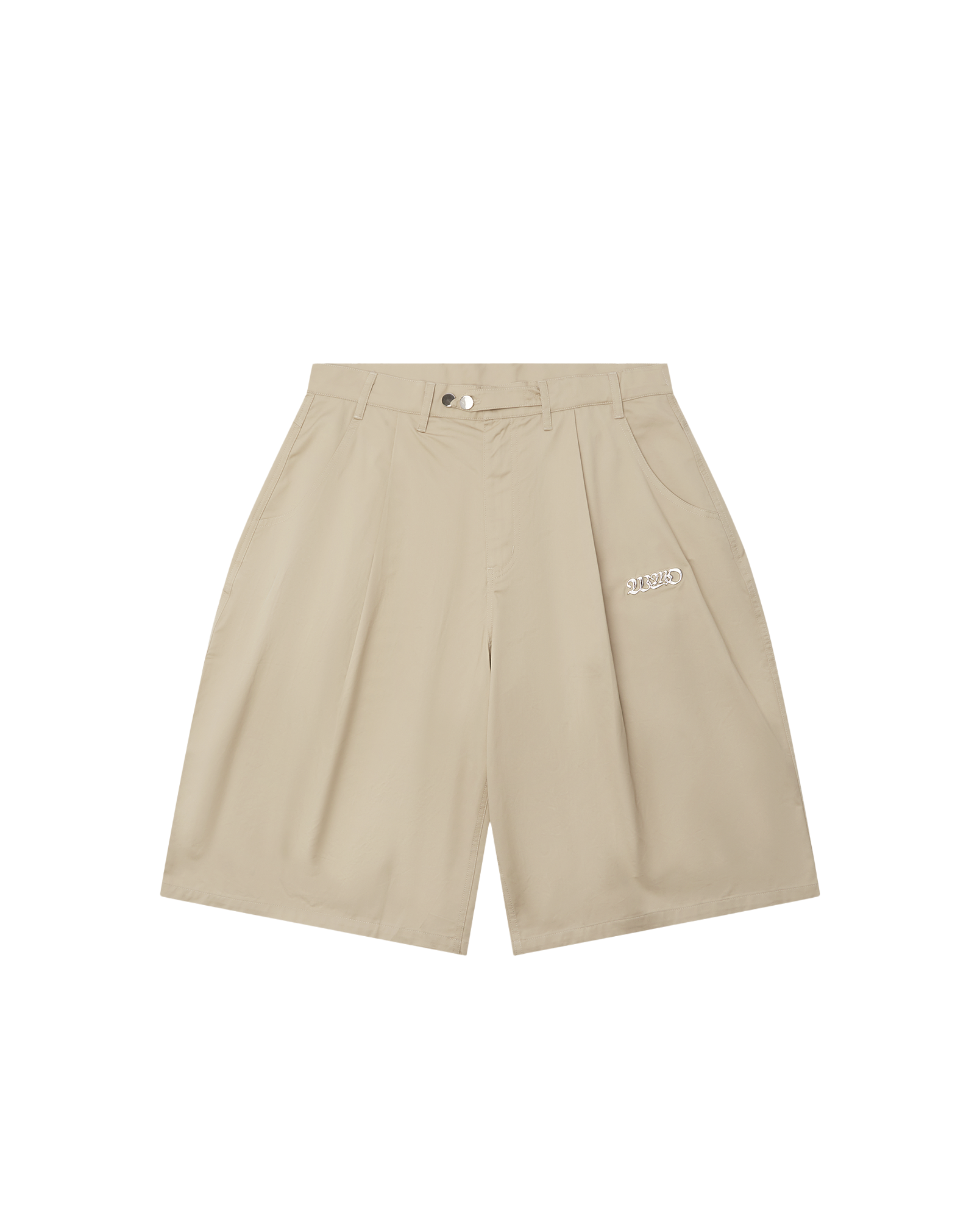 Pleated Short - Khaki