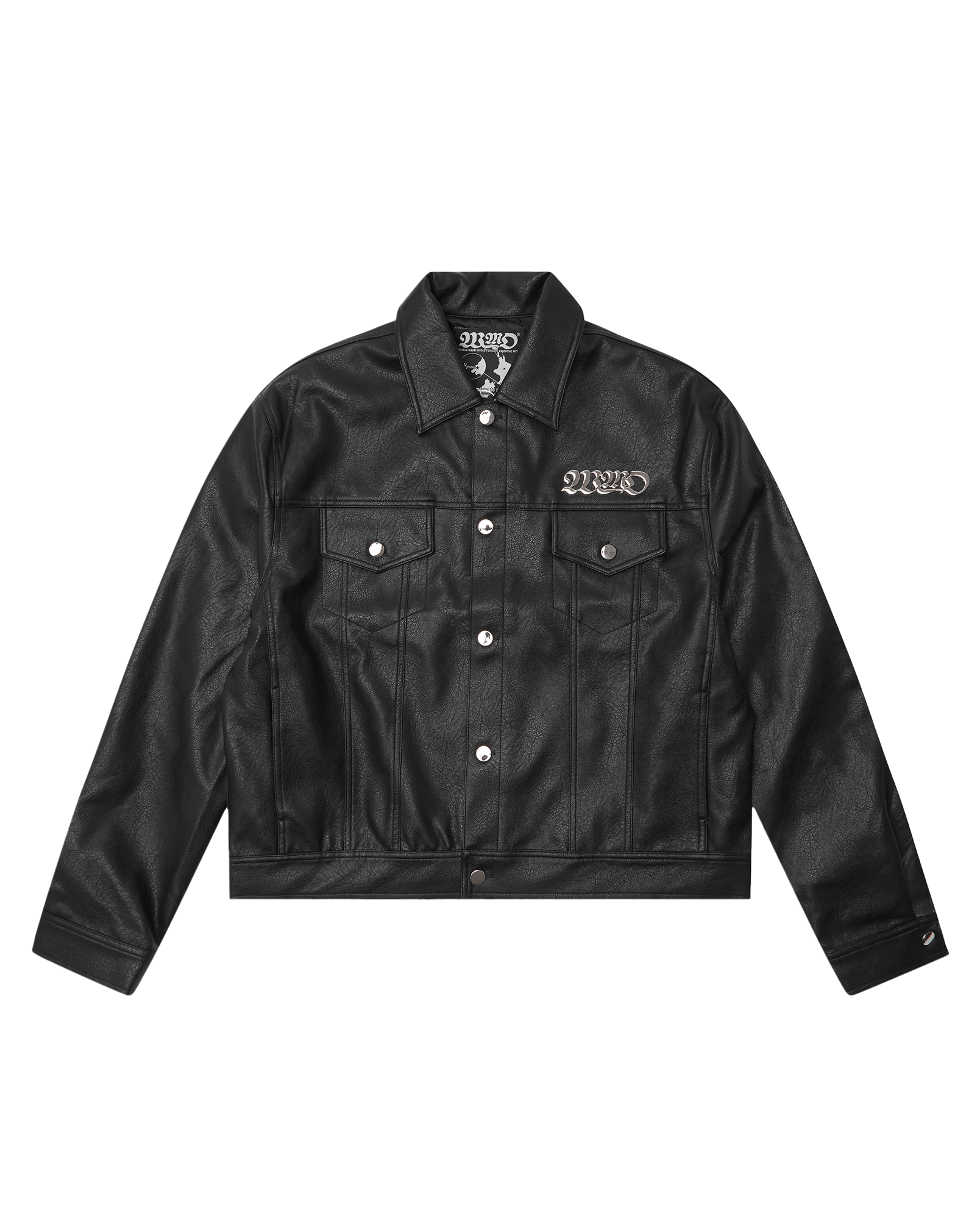 WMO OG Leather Jacket - Black