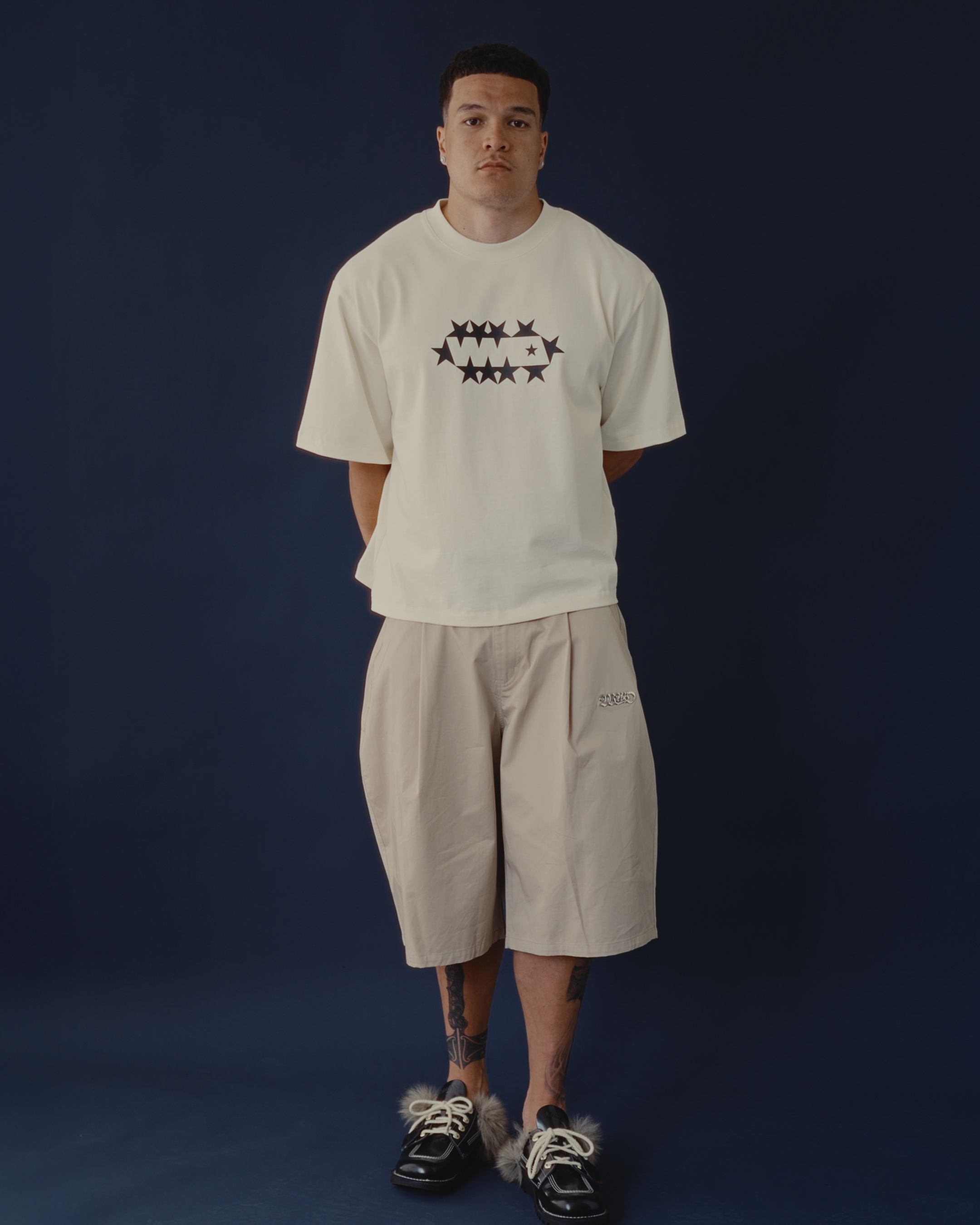 Star Logo Tee - Cream