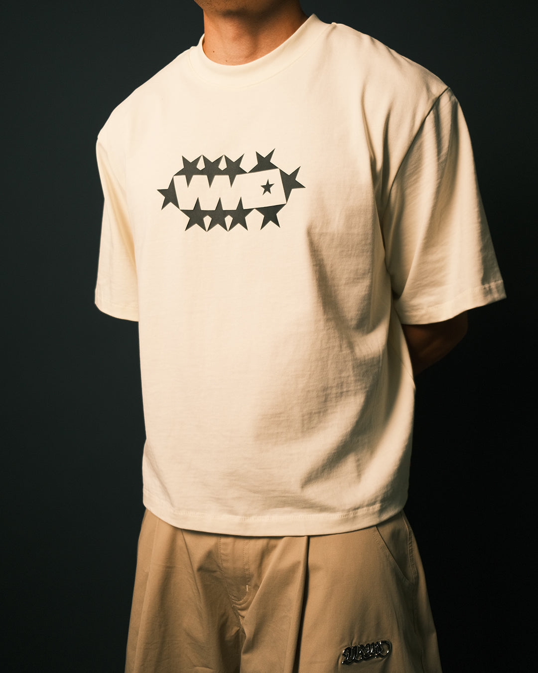Star Logo Tee - Cream